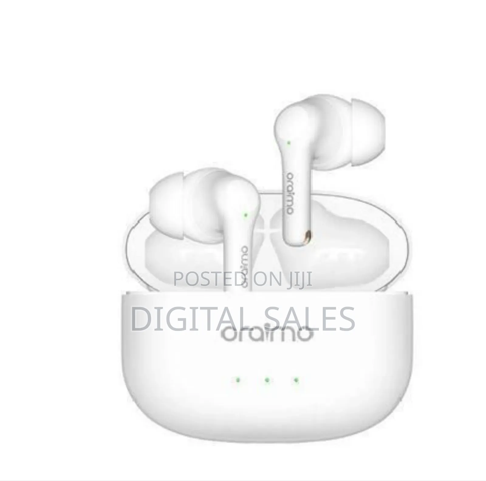 Oraimo Riff Deep Bass for Comfort Wireless Earbuds -White