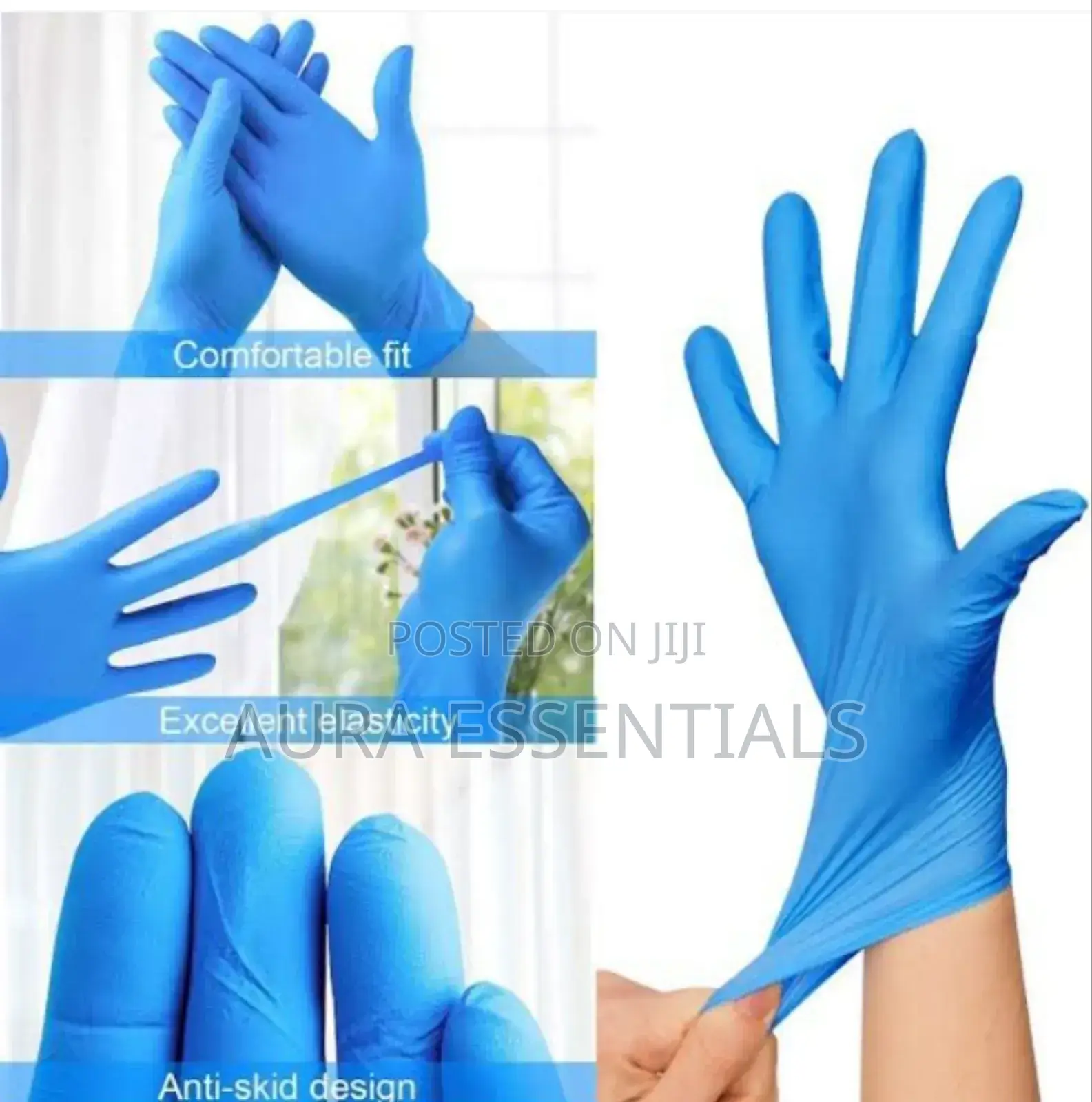 Disposable Pvc Protective Gloves( 100pcs)