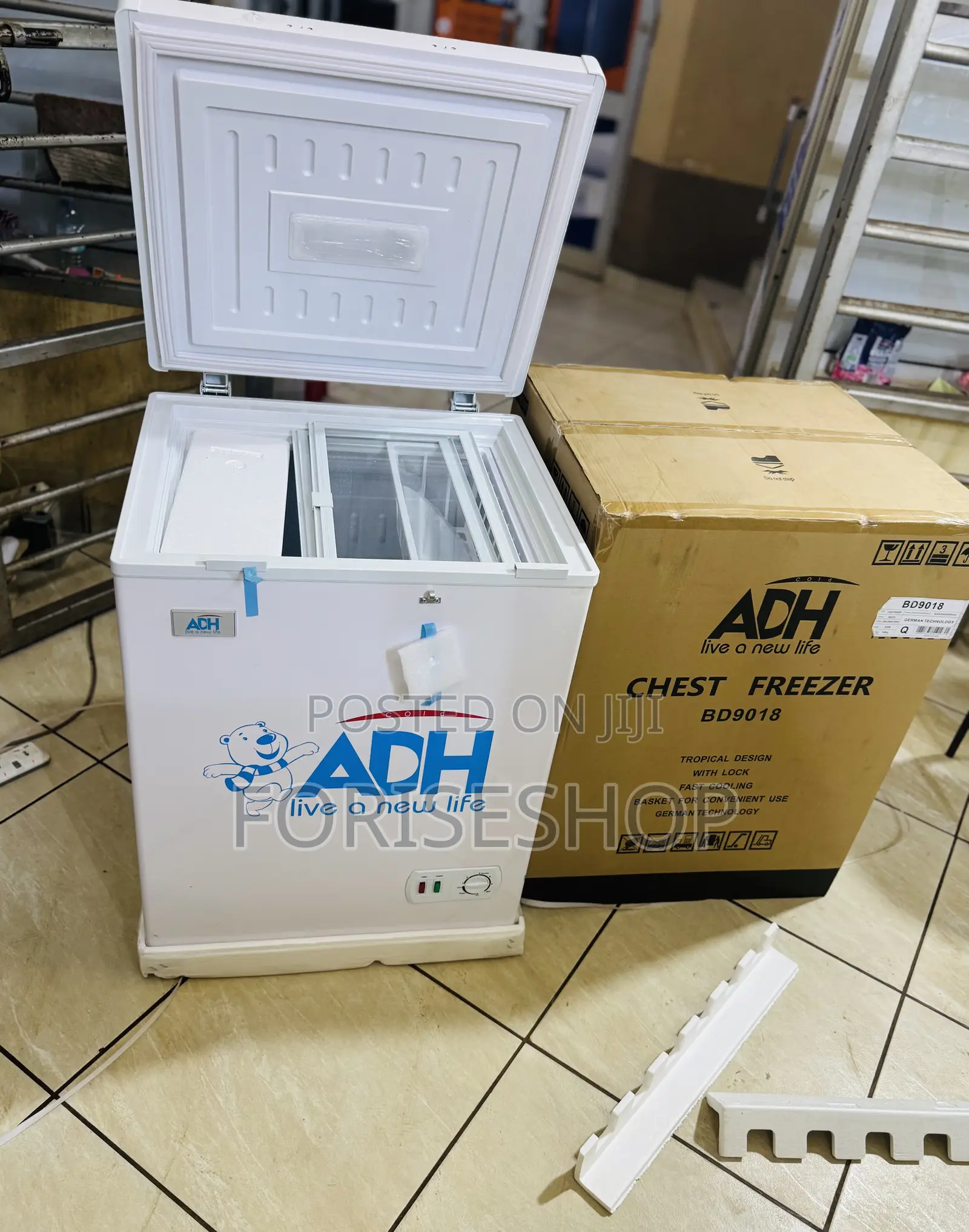 Adh 180l Deep Freezer 3yr Warranty Brand New