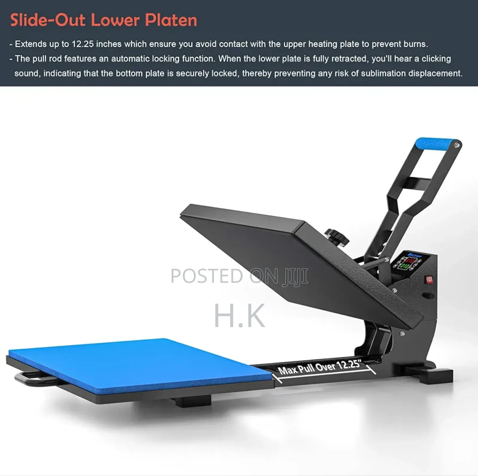 16x16 Inch Heat Press Machine.