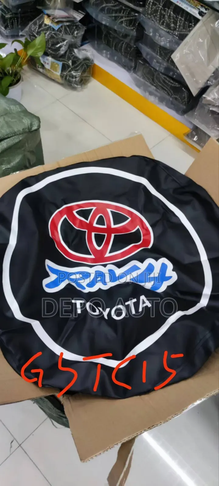 Tyre Cover Leather Rav4