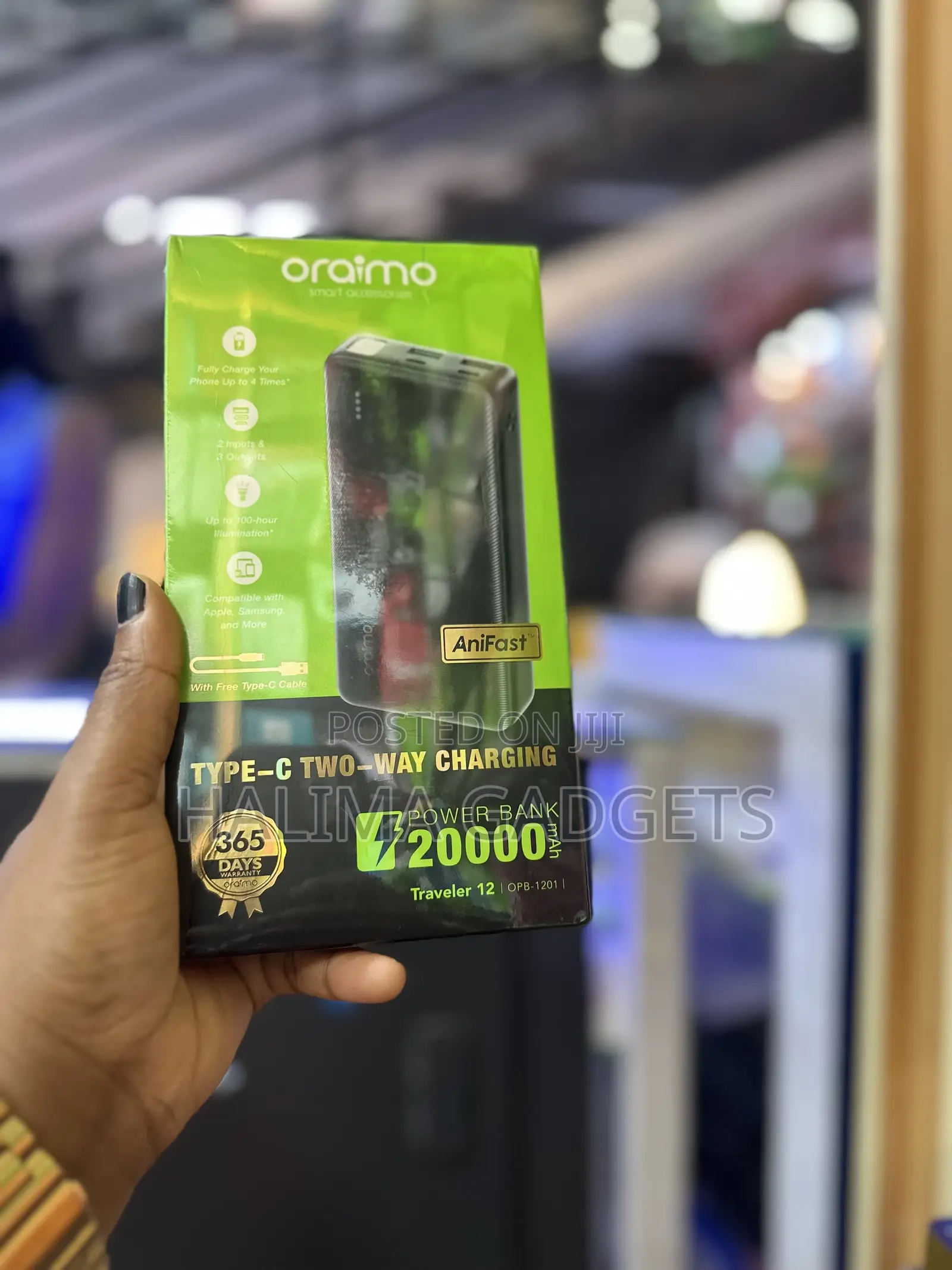 Oraimo Power Bank 20000mah