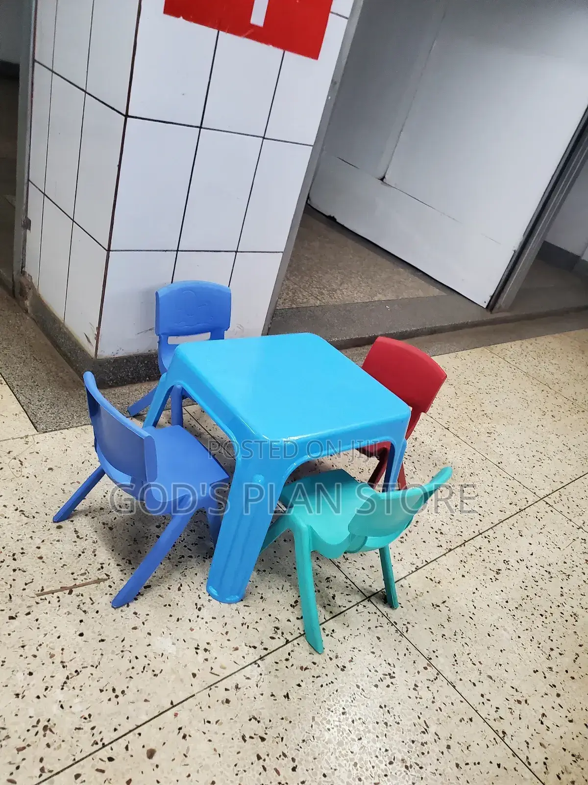 Kindergarten Plastic Table and Chairs