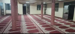 Wall to Wall Mosque Woolen Carpets Per Square Metre
