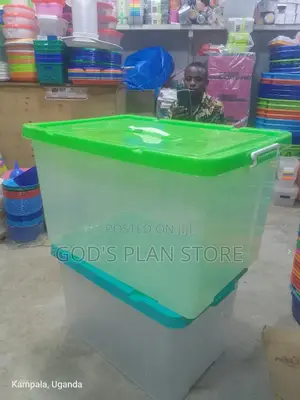 Plastic Storage Boxes 100litres Biggest