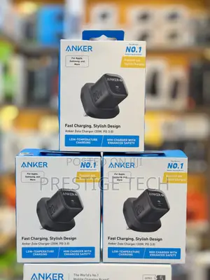 Anker Zolo Fast Charger 20w, Powerport 3 Anker Adapter