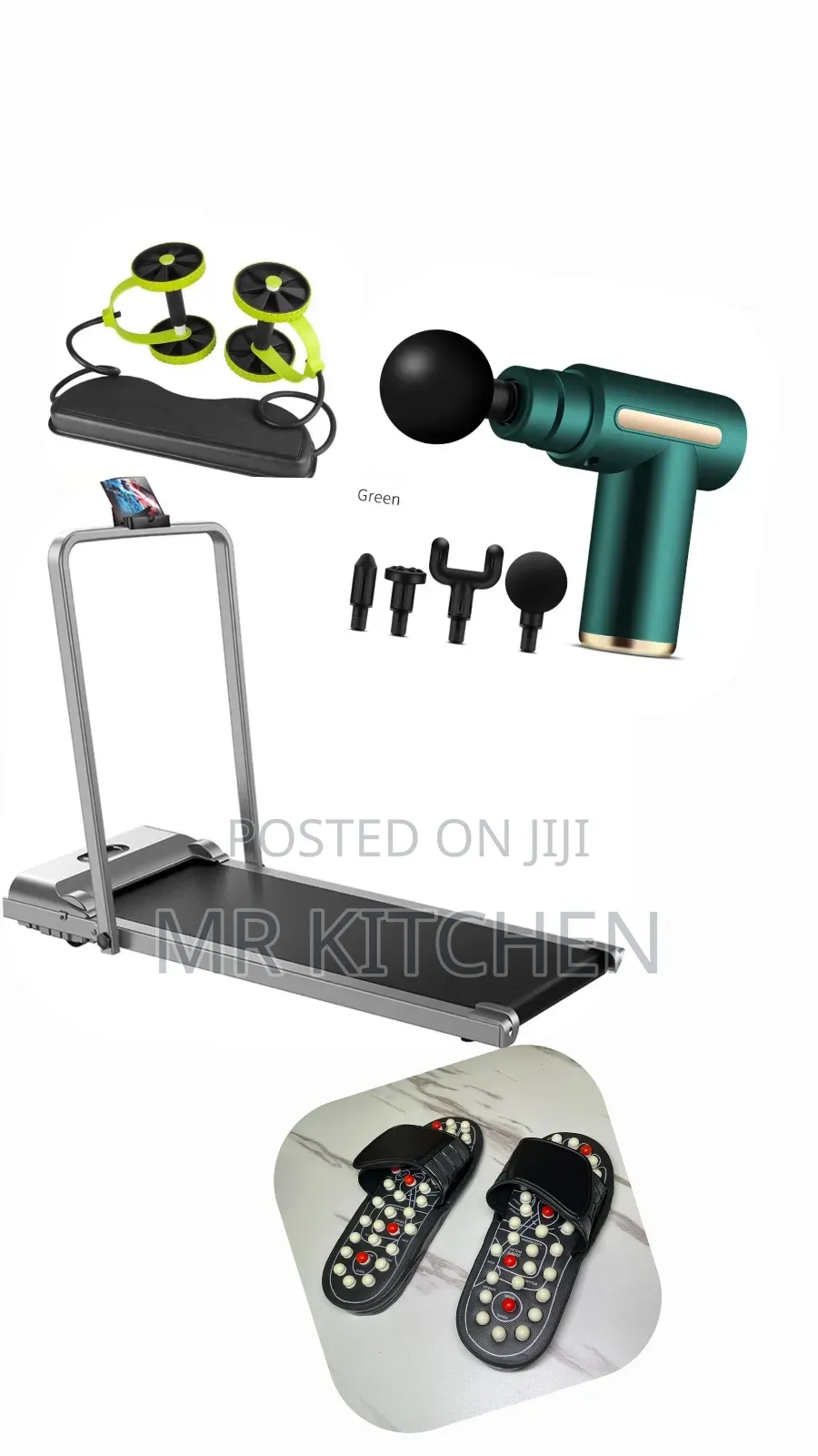 Indoors Gym Fitness Comb 4 in 1