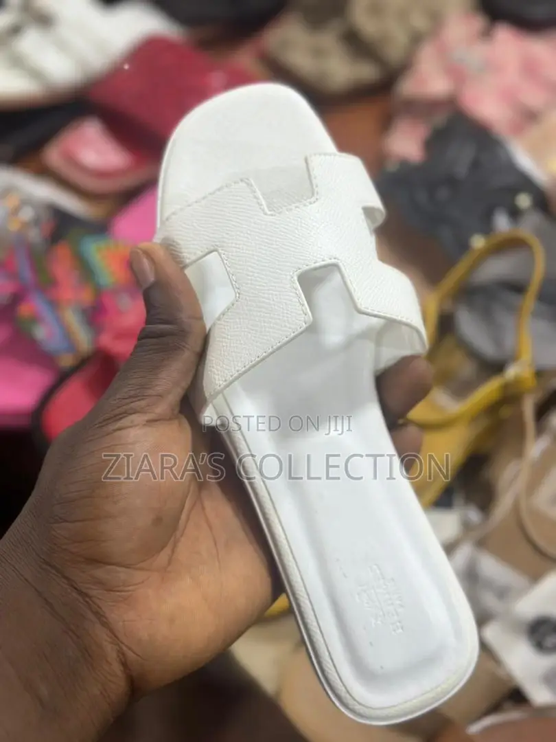 Orange Hermes Original Brand New Sandals