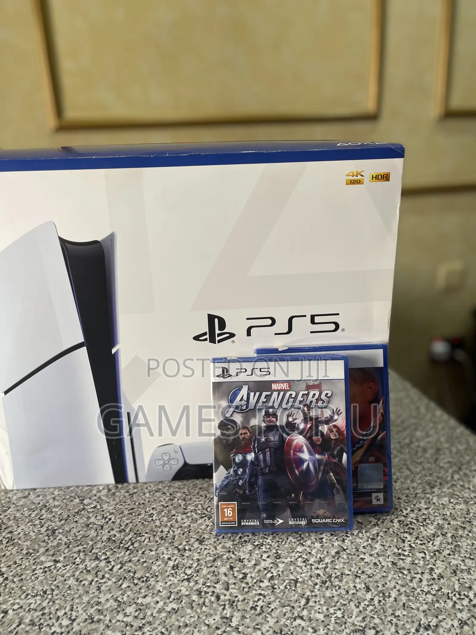 Ps5 Slim Console Uk New With Game