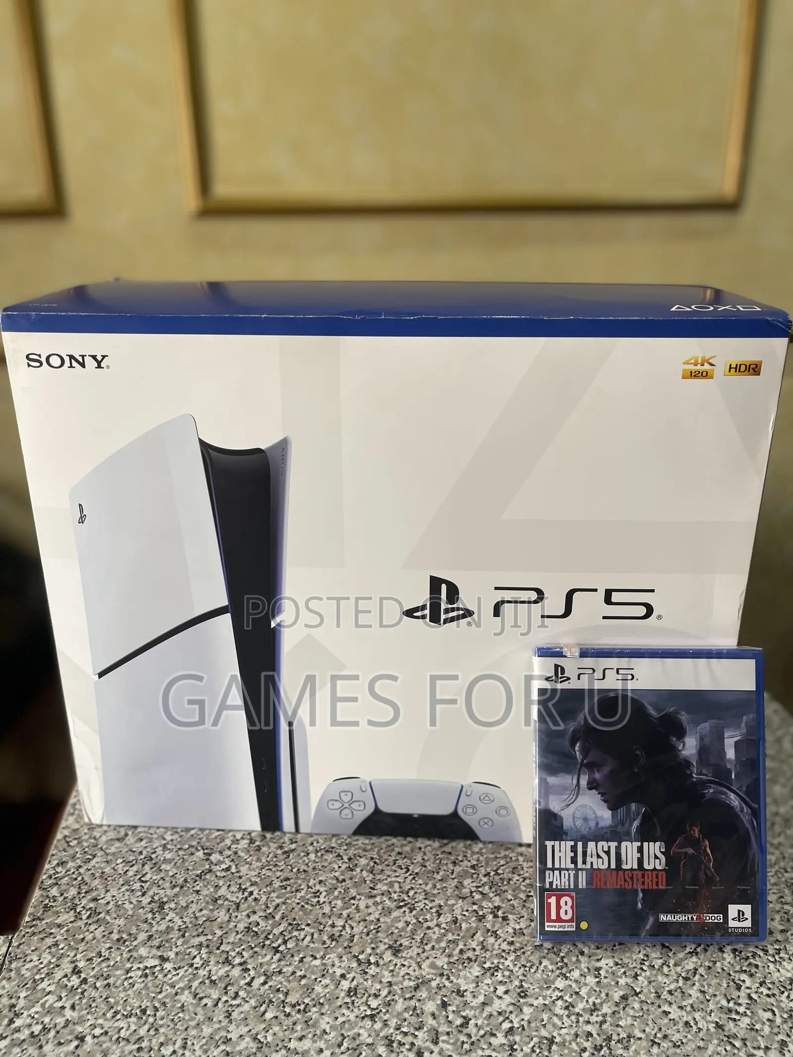 Ps5 Slim Console Disc Version Brand New With Last of Us