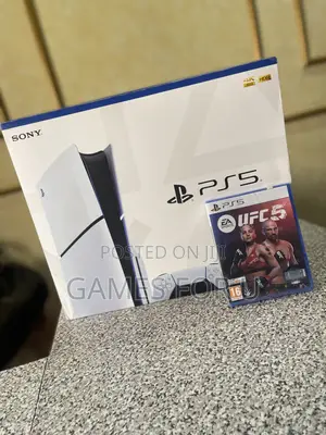 Ps5 Slim Disc Console Brand New Uk and Ufc Game