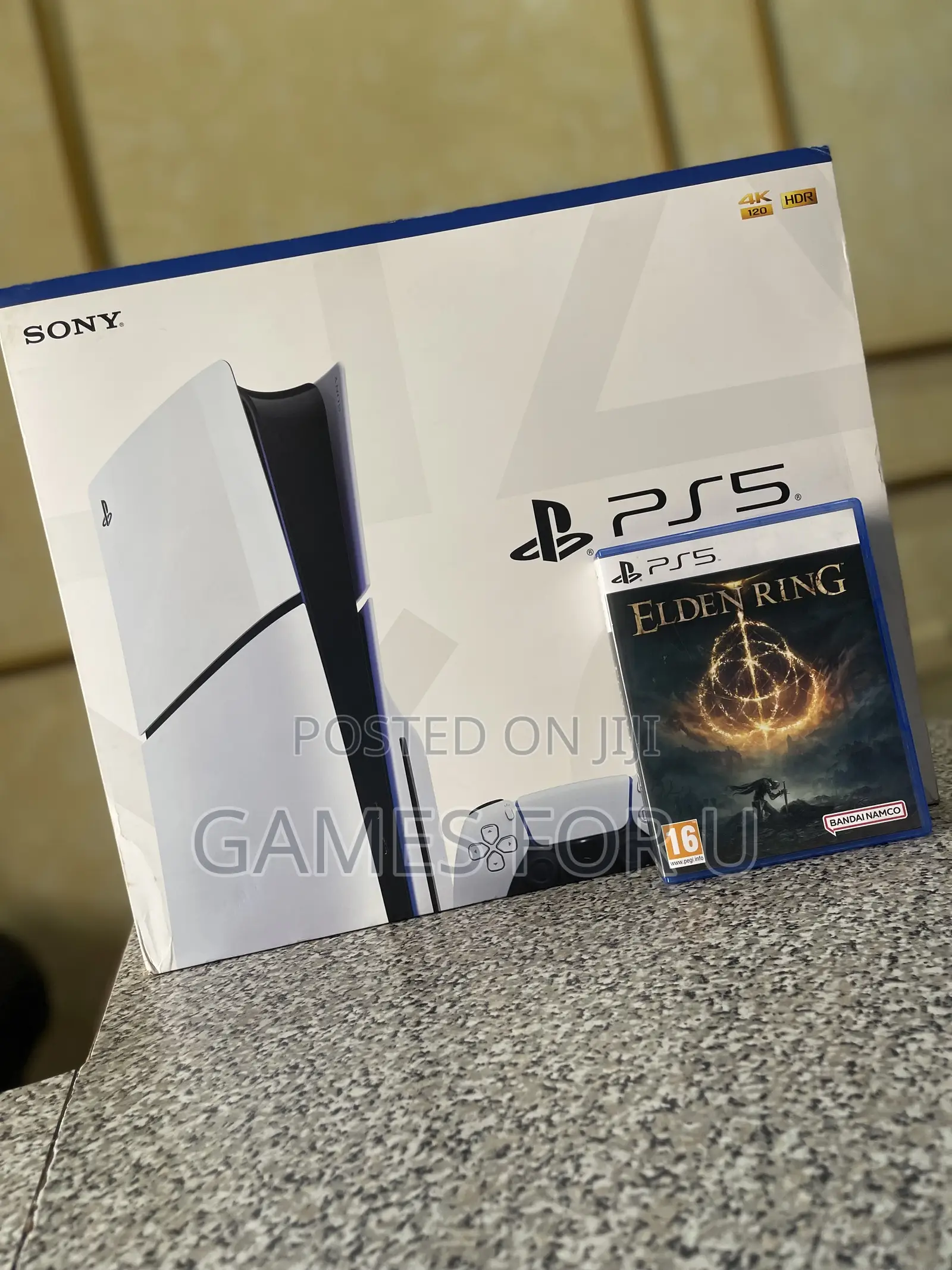 Ps5 Slim Disc Version Machine Boxed Uk