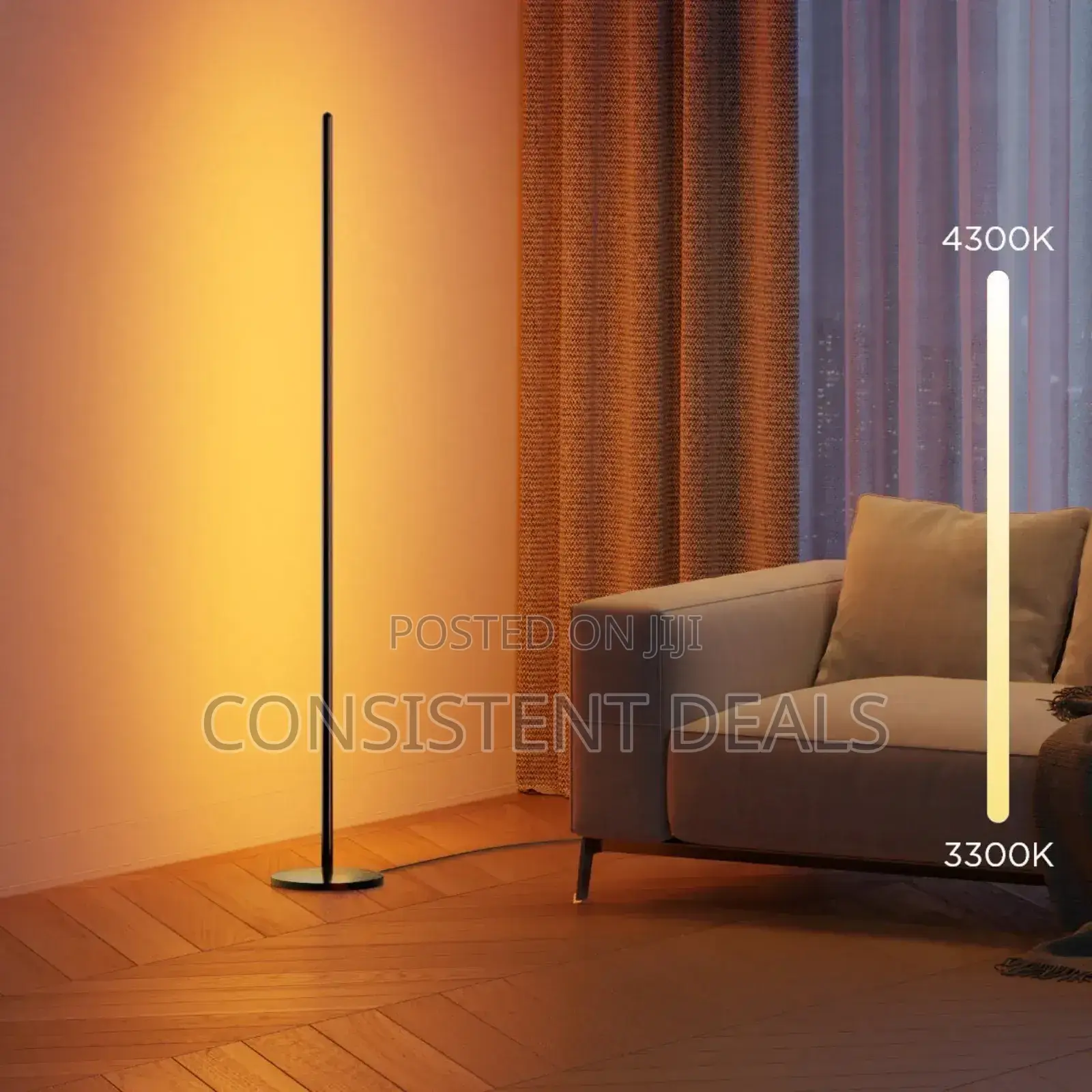 RGB Corner Floor Lamp