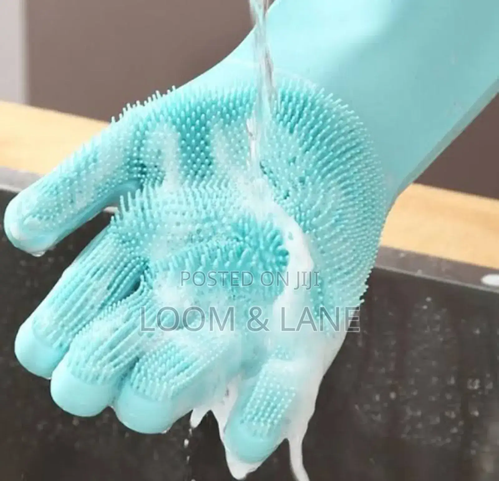 Reusable Rubber Silicone Gloves