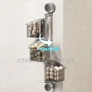 Suction Cup Rotating Organizer