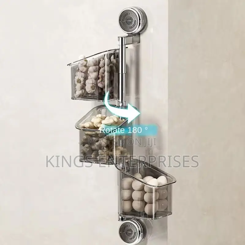 Suction Cup Rotating Organizer