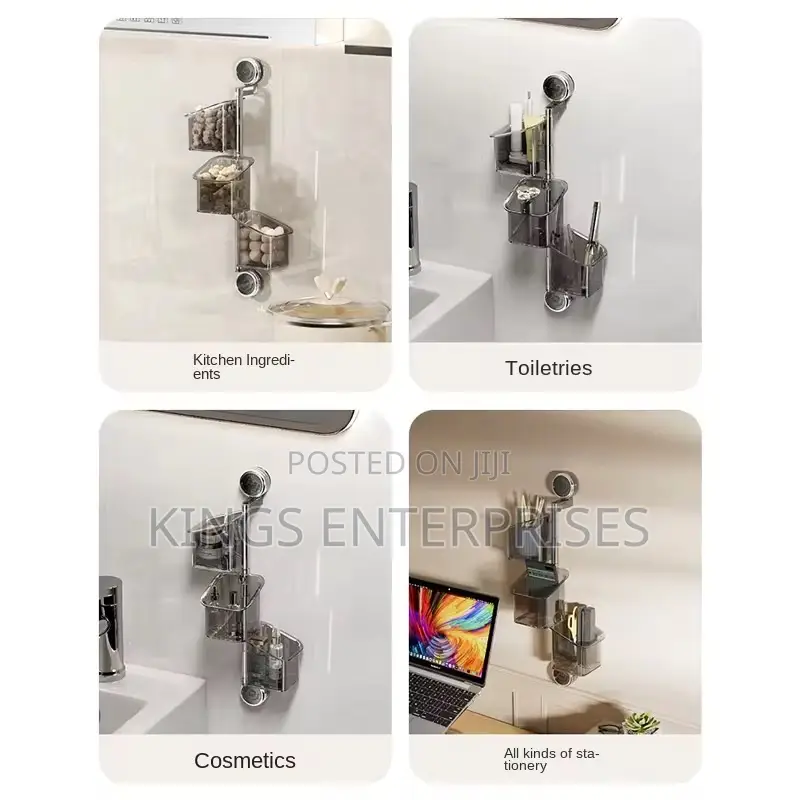 Suction Cup Rotating Organizer