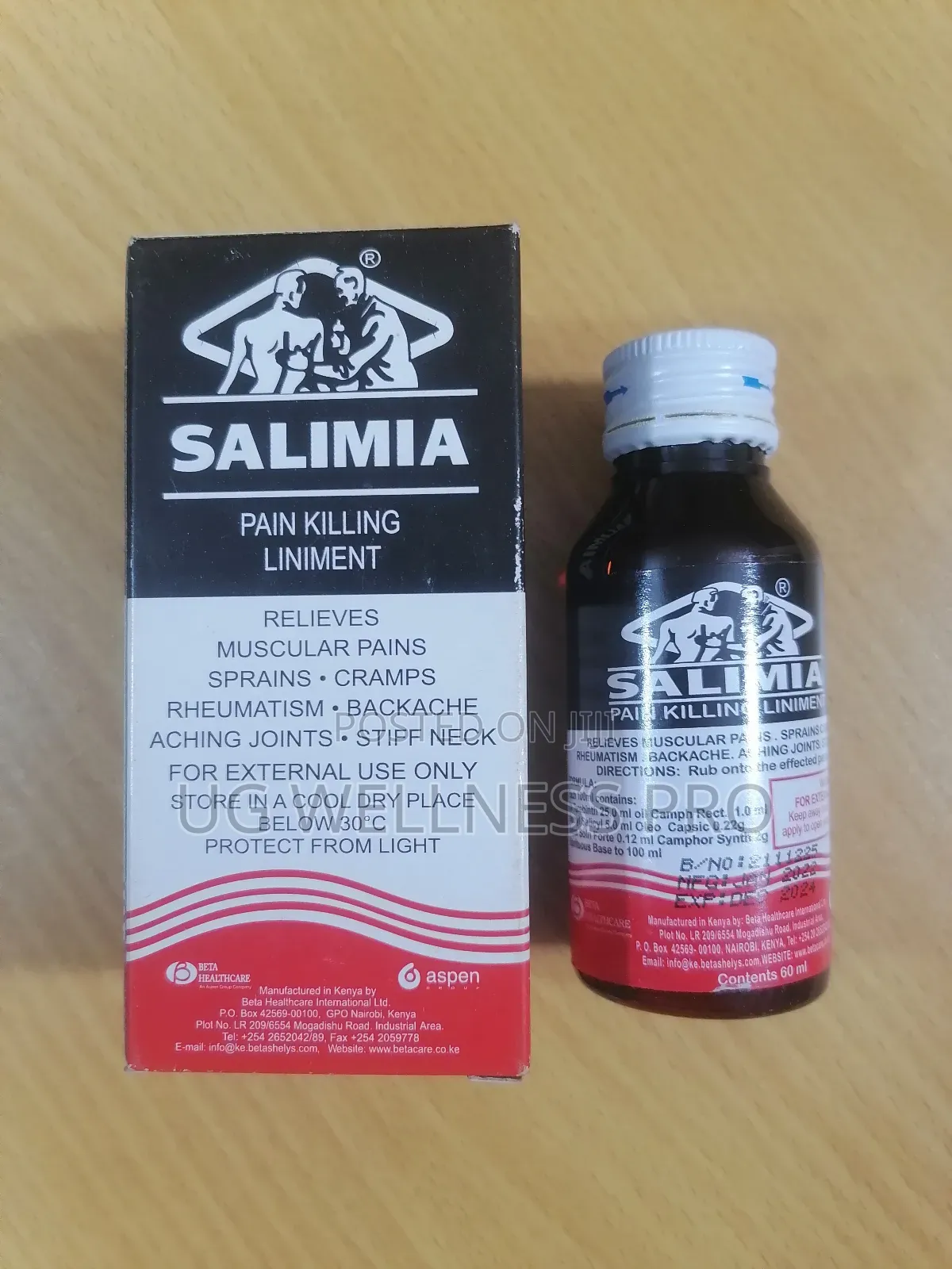 Salimia Pain Relieving Liniment