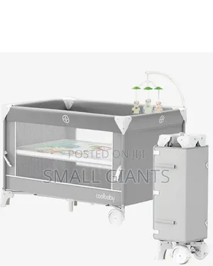 Photo - New Upgraded Foldable Baby Cot/Crib