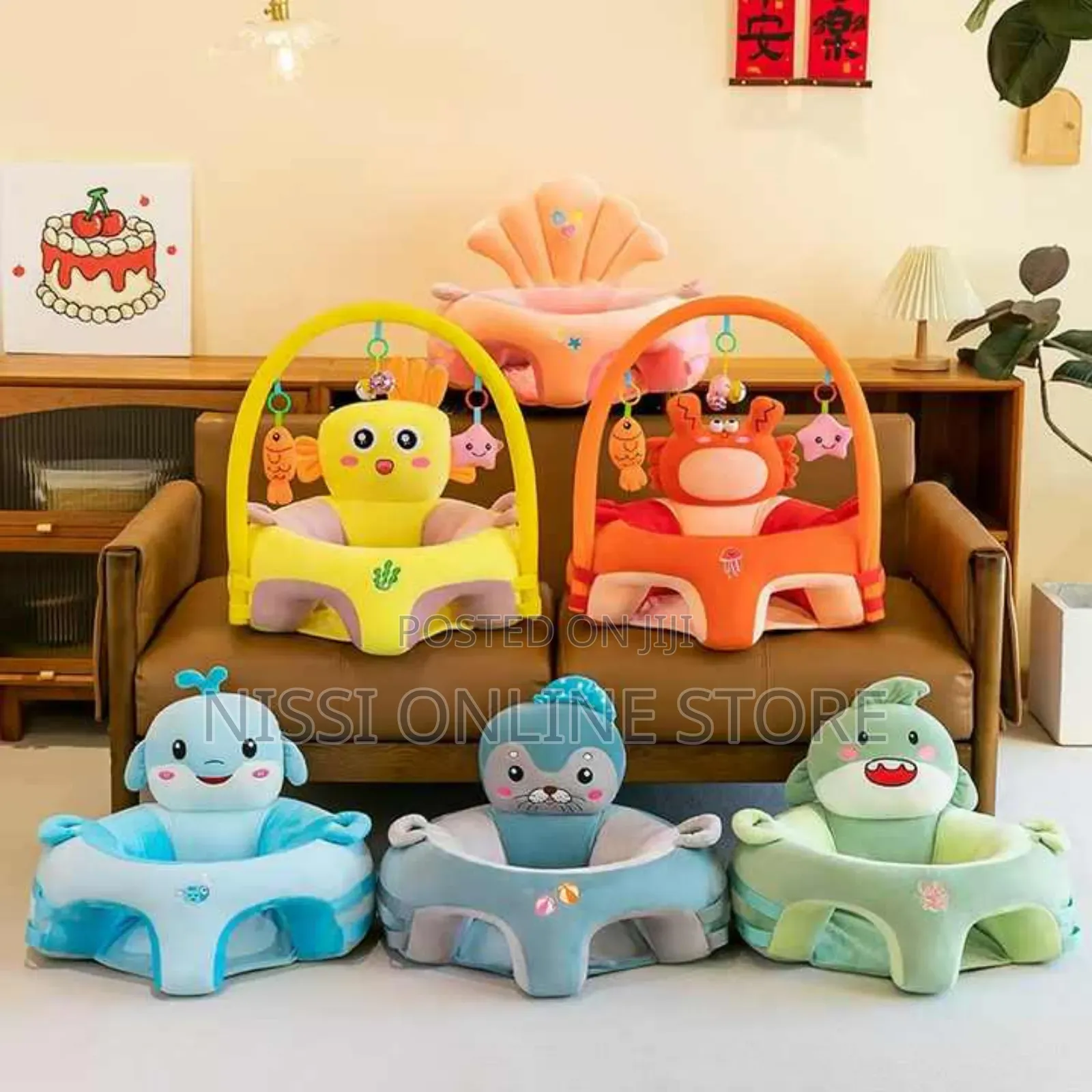 Animal Soft Baby Seat Sofa