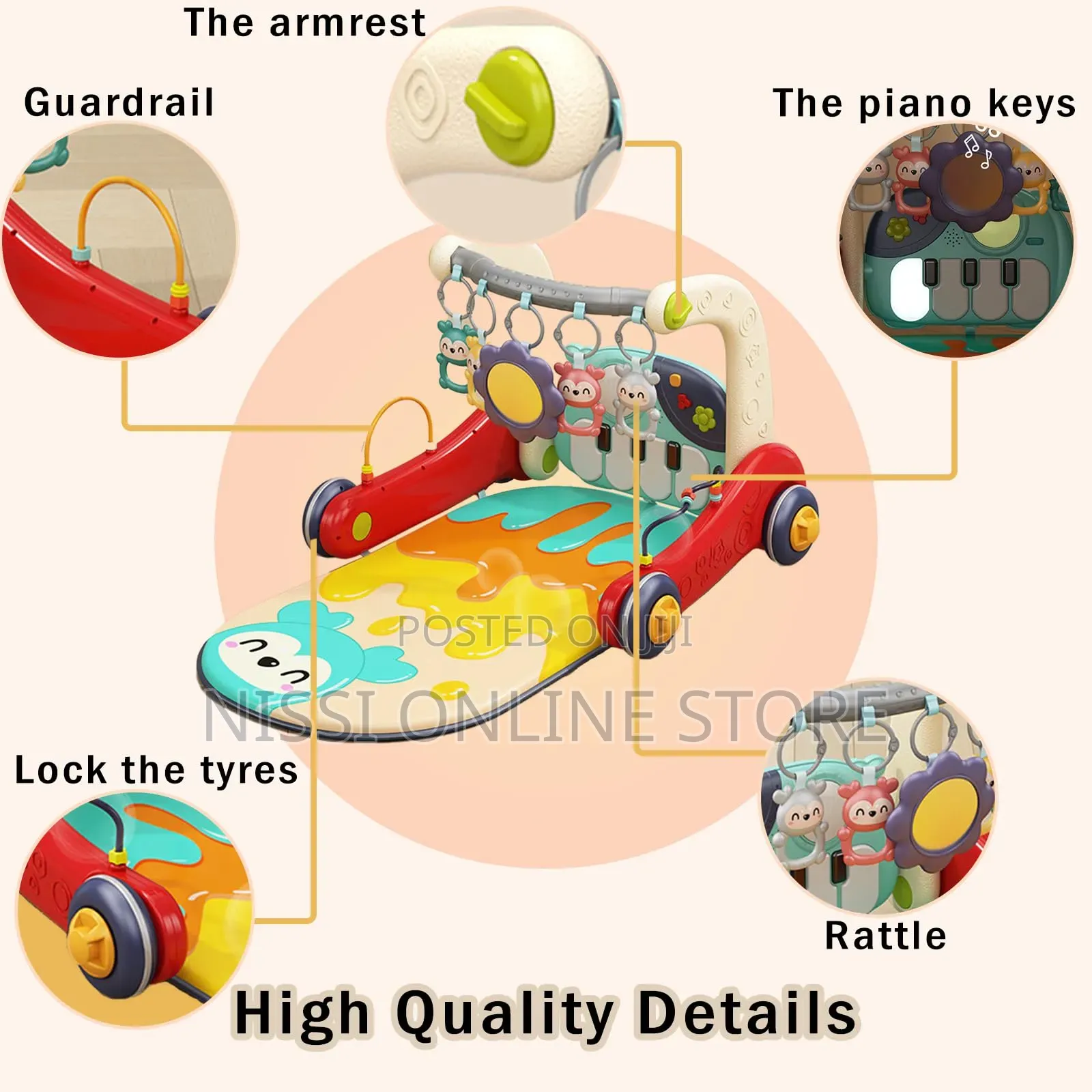 Toddler Walker Play Mat