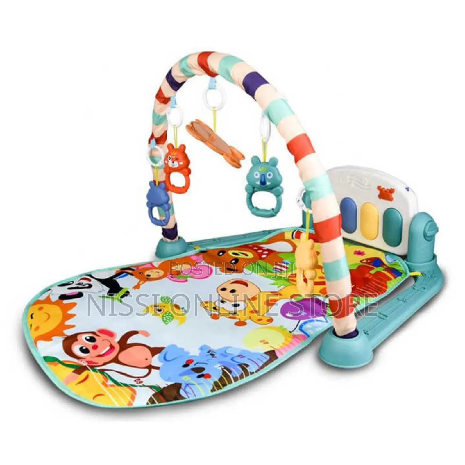 Musical Lion Baby Play Gym Mat