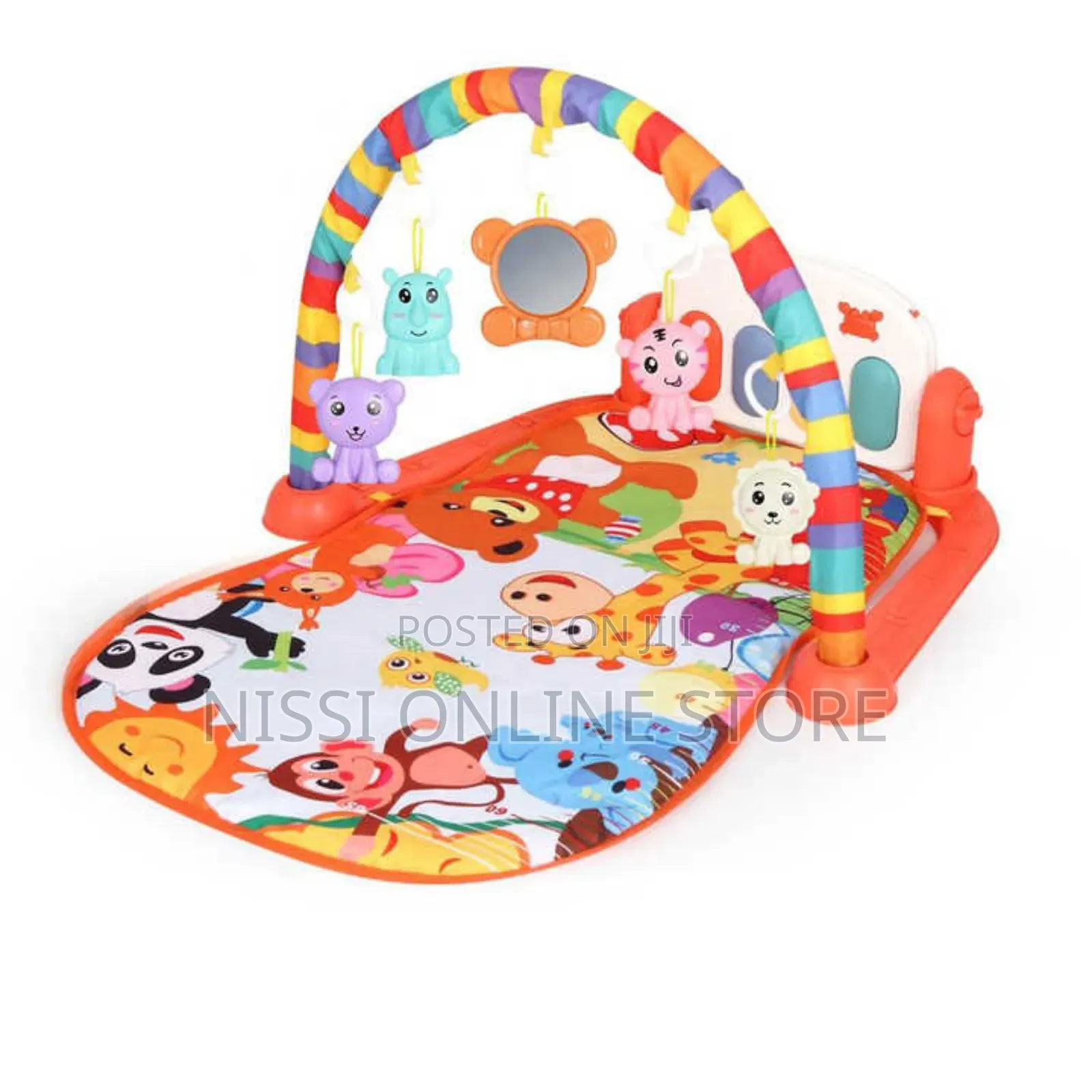 Musical Lion Baby Play Gym Mat