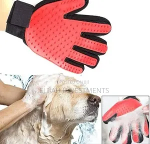 Dog and Cat Hair Hair Grooming and Bathing Glove
