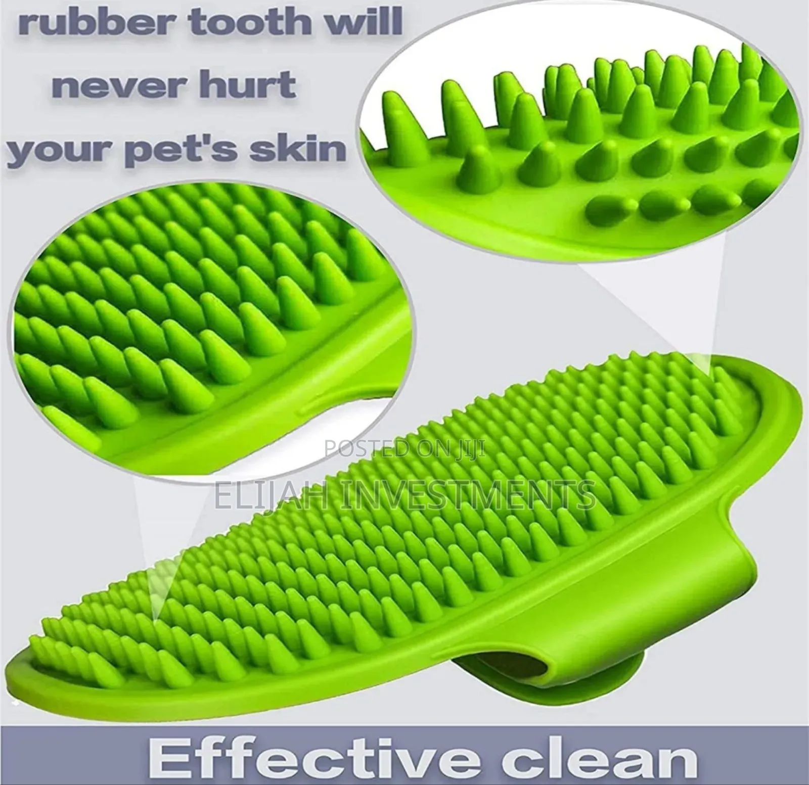 Dog Bath Brush, Pet Bath Comb Brush Soothing Massager