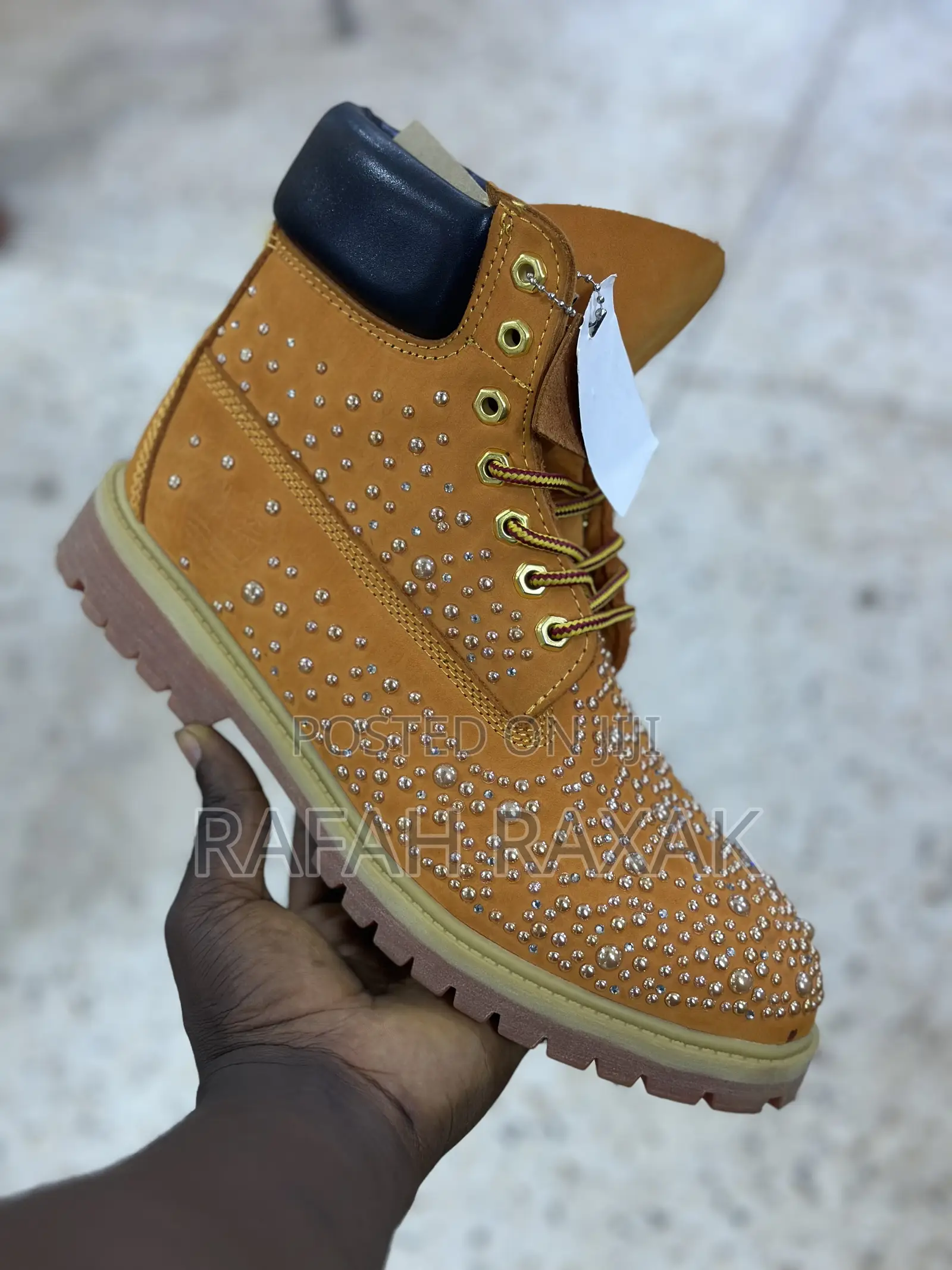 Original Timberland Premium 6 Inch Honey Nubunk Brown Boots