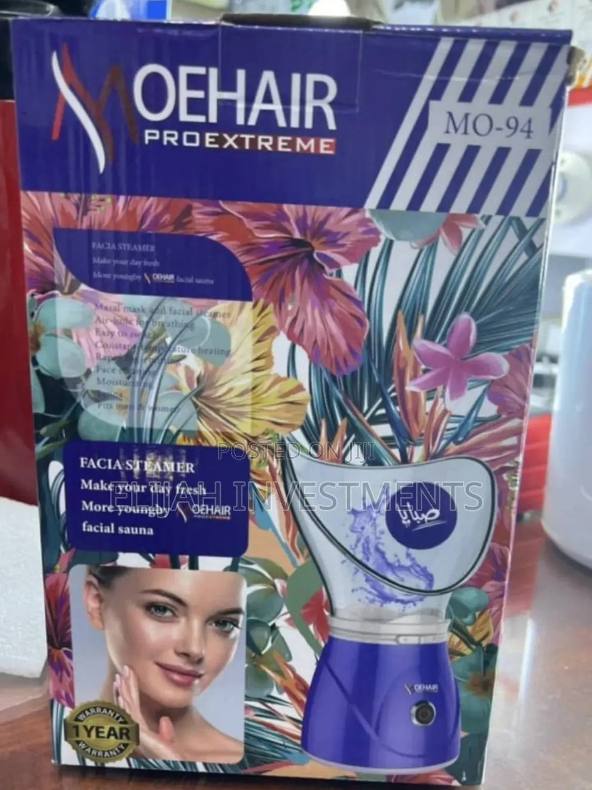 Oehair Sauna Facial Steamer
