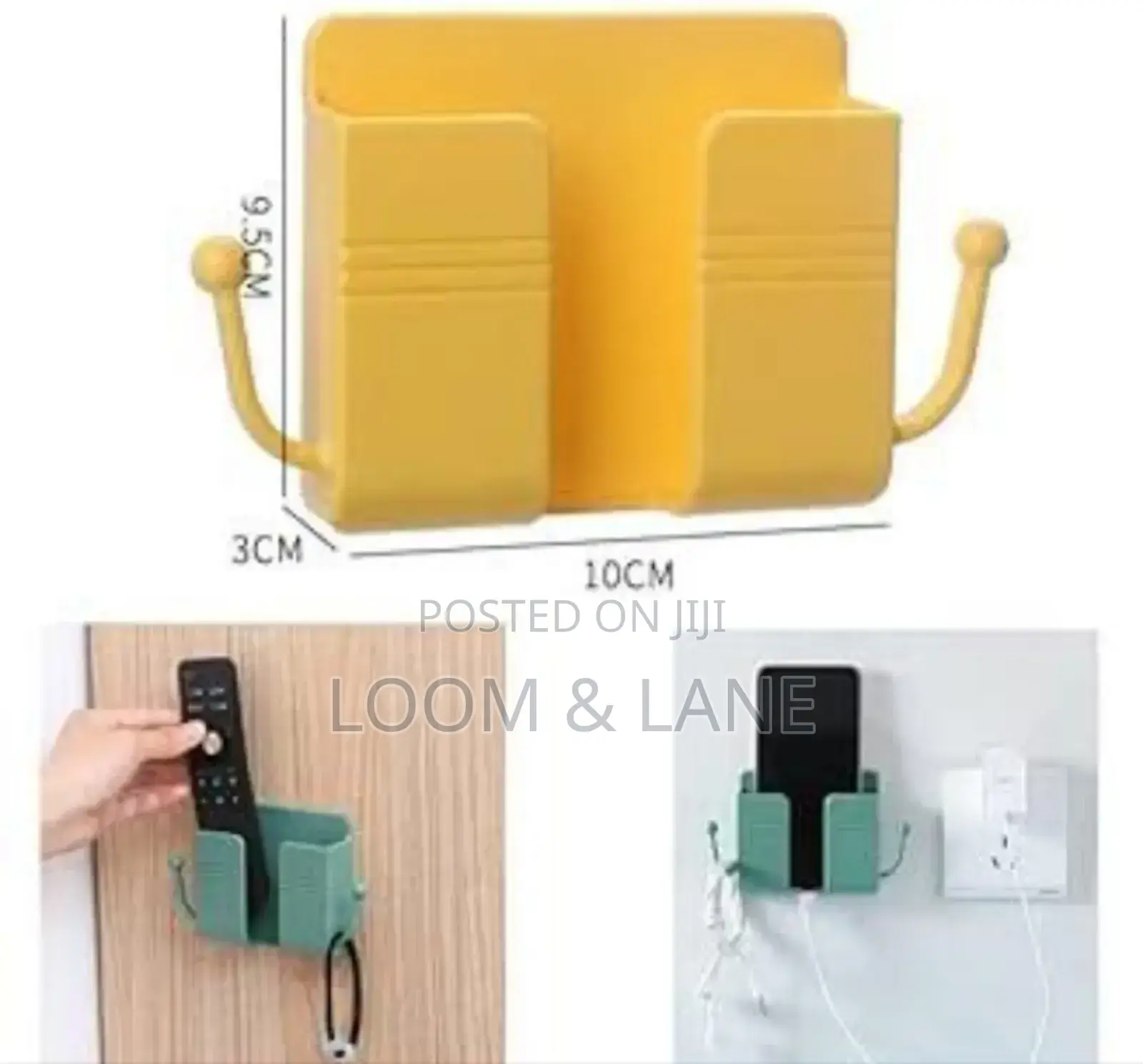 Wall Mounted Remote Control Storage Box