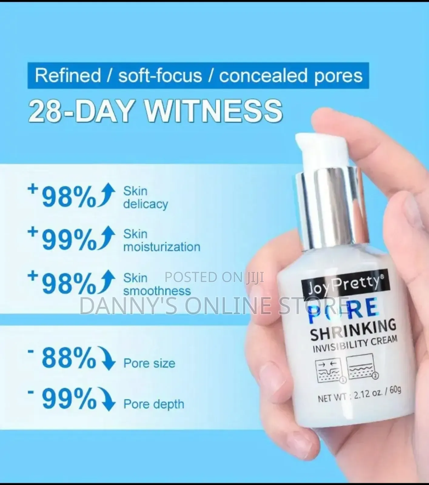 Joypretty Pore Shrinking Invisibility Cream - Plant-Based