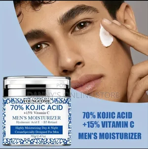 Photo - Youngcome 70% Kojic Acid +15% Vitamin C Men's Moisturizing