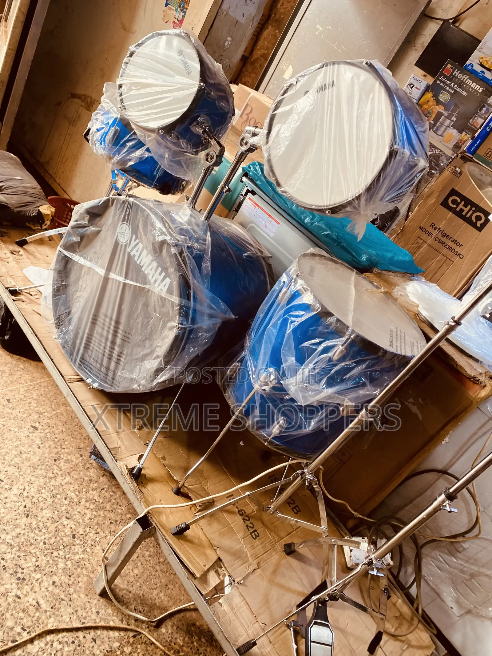 Yamaha / Full Set Drum Bass , Alto / June Promotion