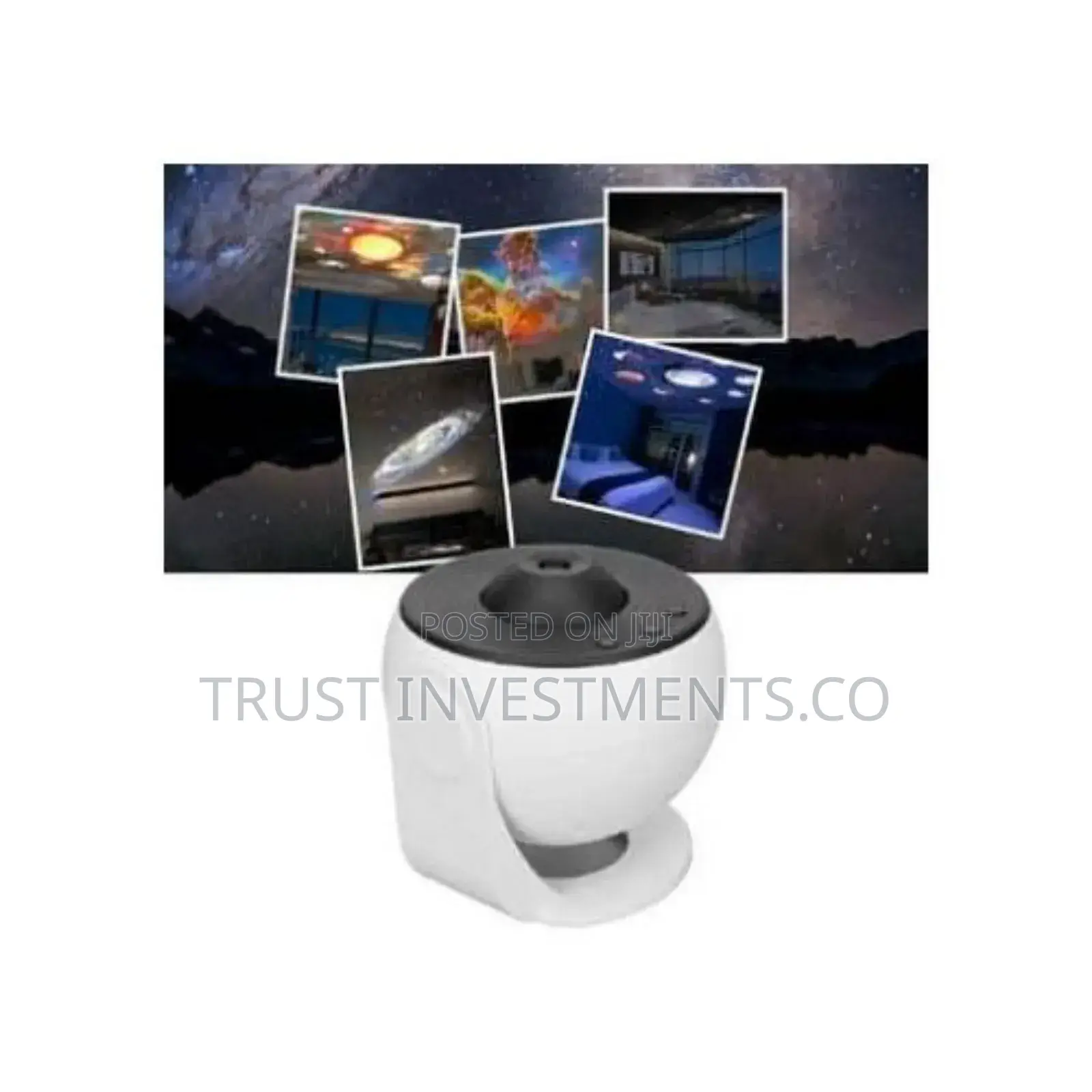 12 Films Led Star Timed Starry Sky Projector Nightlight 360°