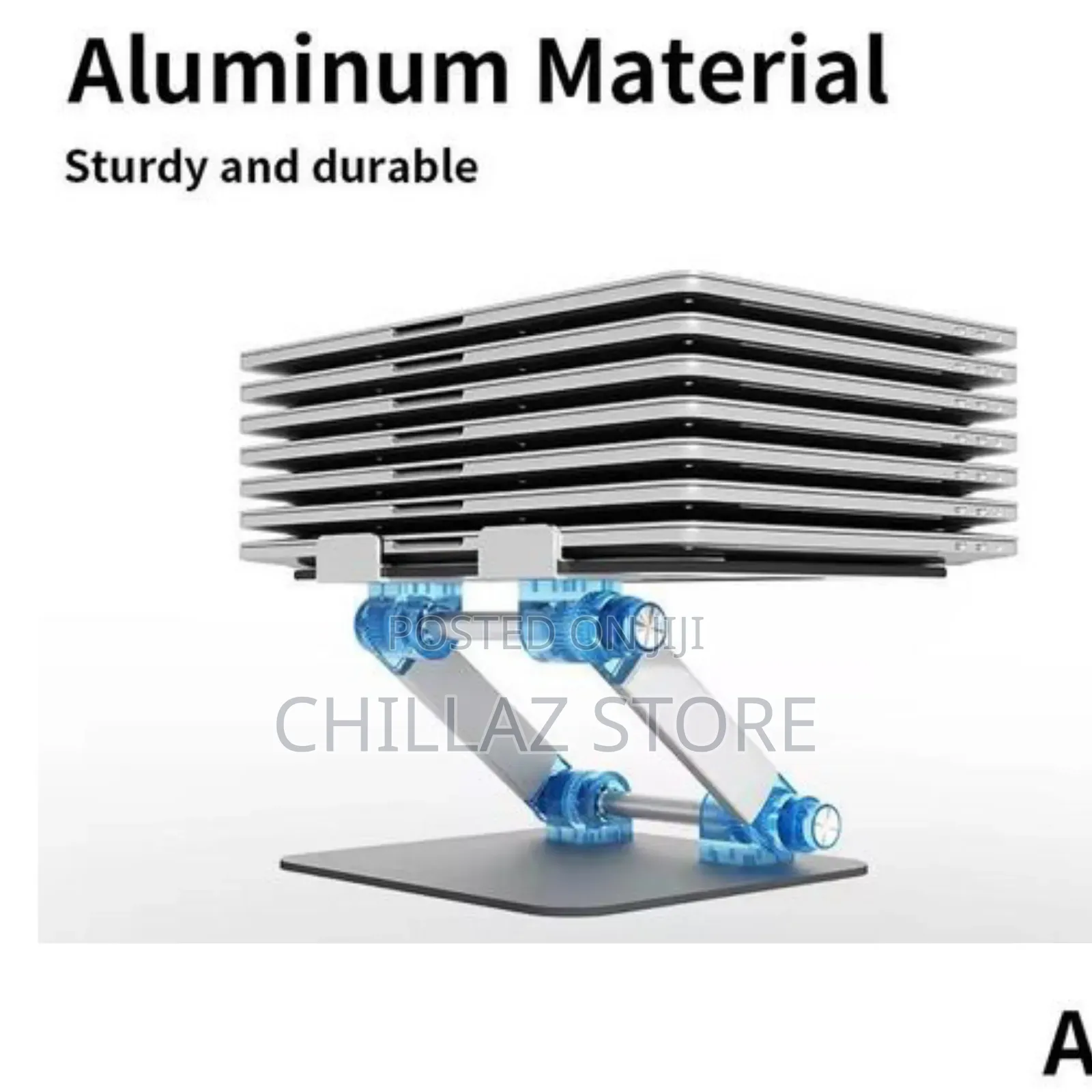 Adjustable Foldable Laptop Table Holder.
