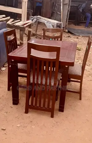 Brand New/Mahogany/4-Seater/Dining