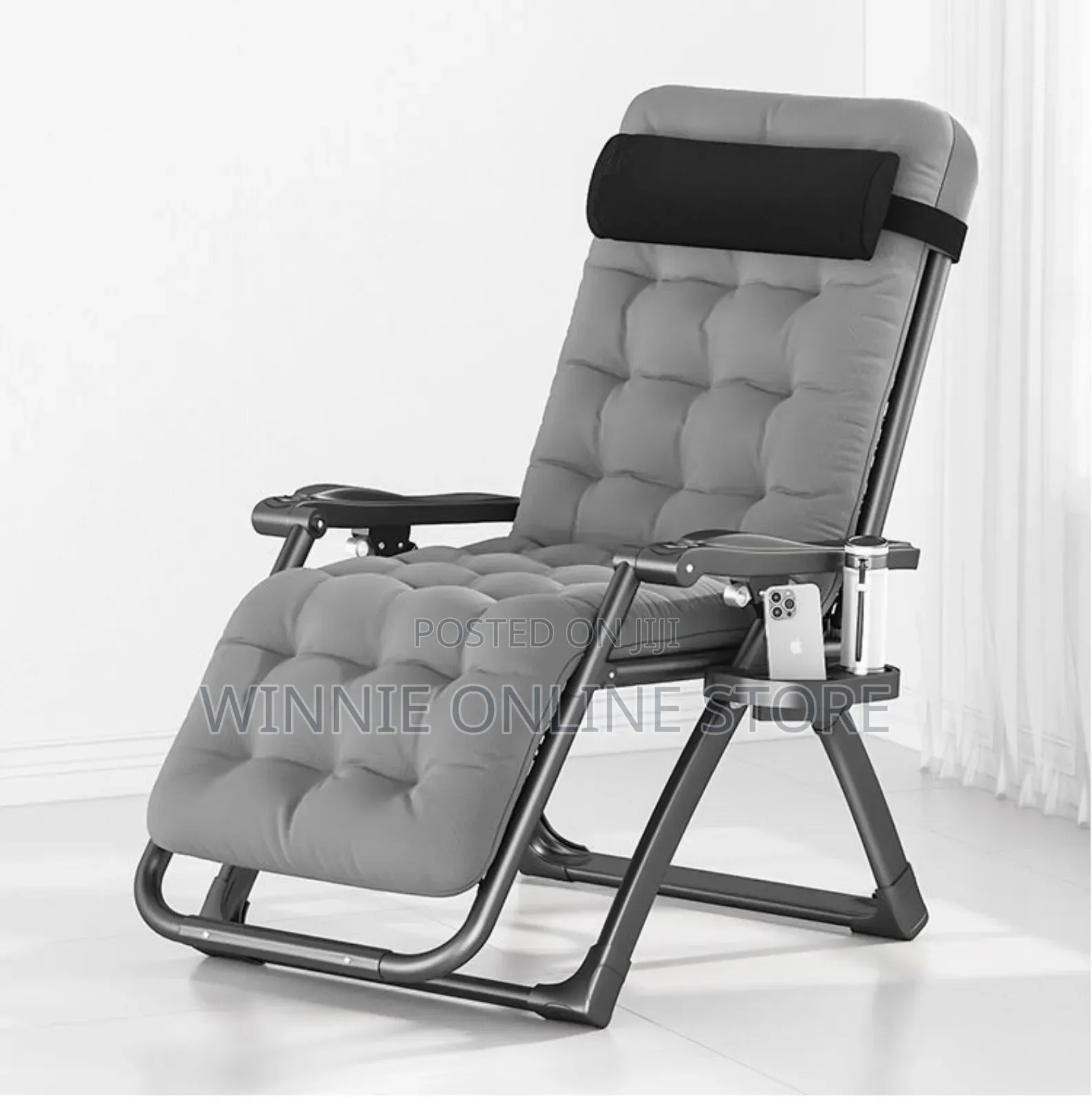 Cotton Cushion Luxury Recliner Chair