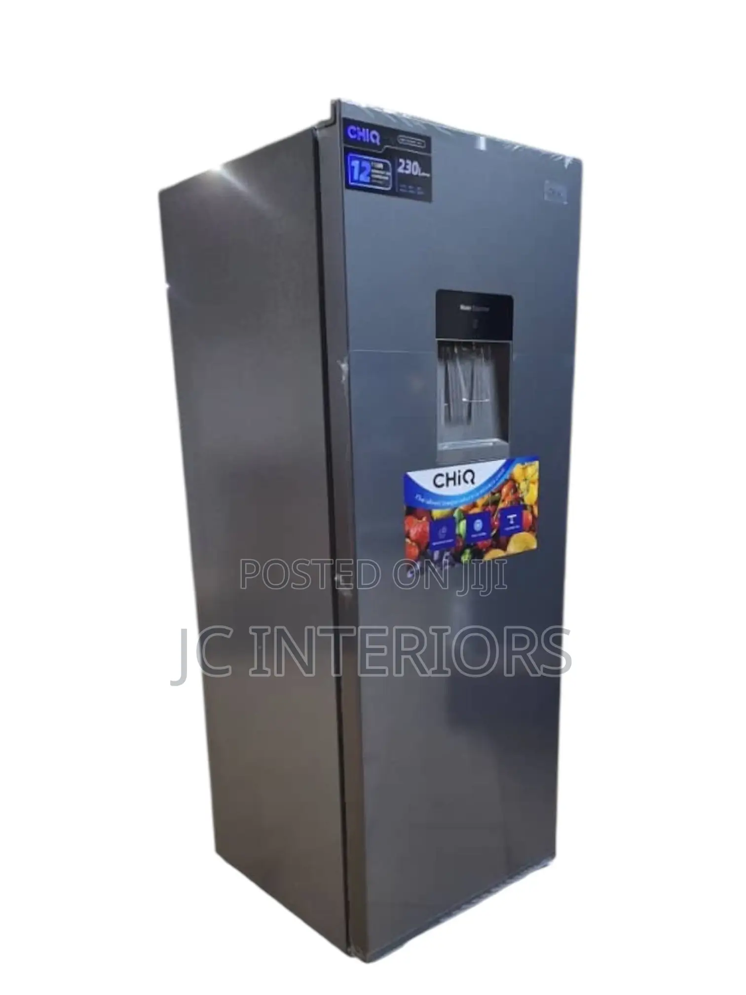 230 Litres Chiq Single Door Fridge With Dispenser