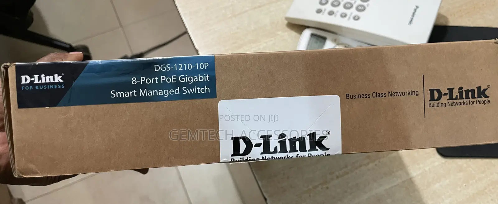 10-Port Gigabit Smart Managed Poe Switch DGS-1210-10p