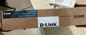 10-Port Gigabit Smart Managed Poe Switch DGS-1210-10p