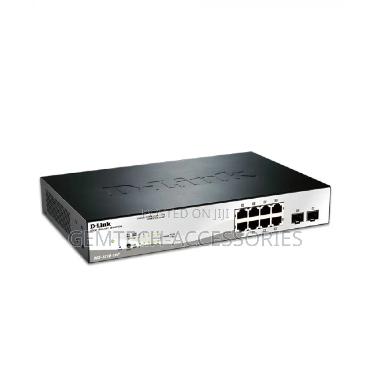 10-Port Gigabit Smart Managed Poe Switch DGS-1210-10p