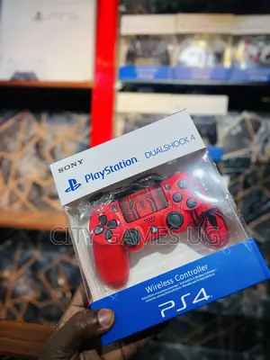 Ps4 Controllers Available- Red Colored With Designs