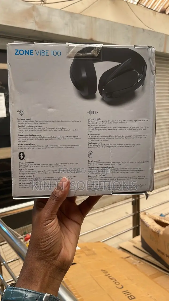 Logitech Zonevibe 100 Bluetooth Headsets .