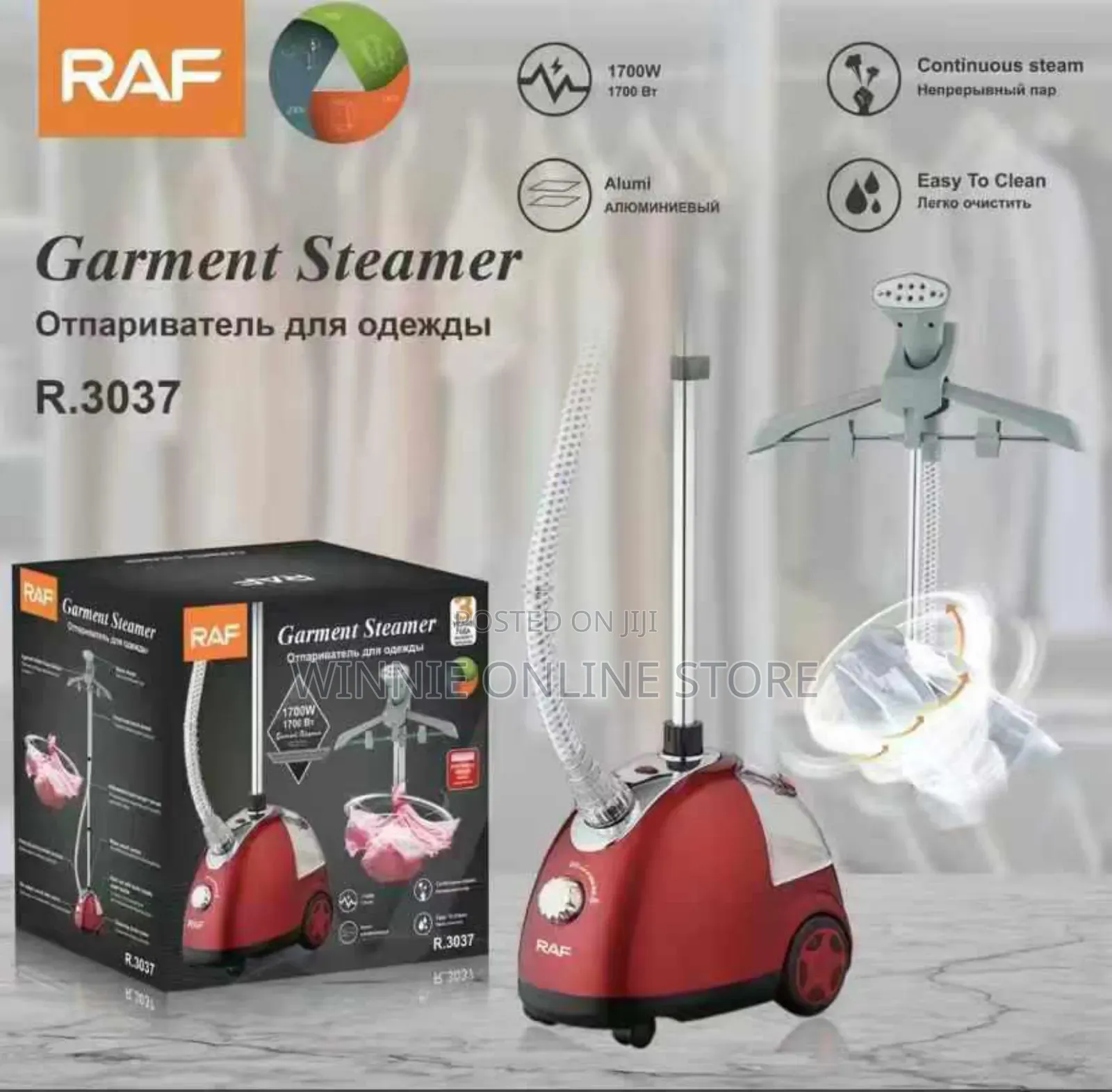 Raf Garment Steamer Long
