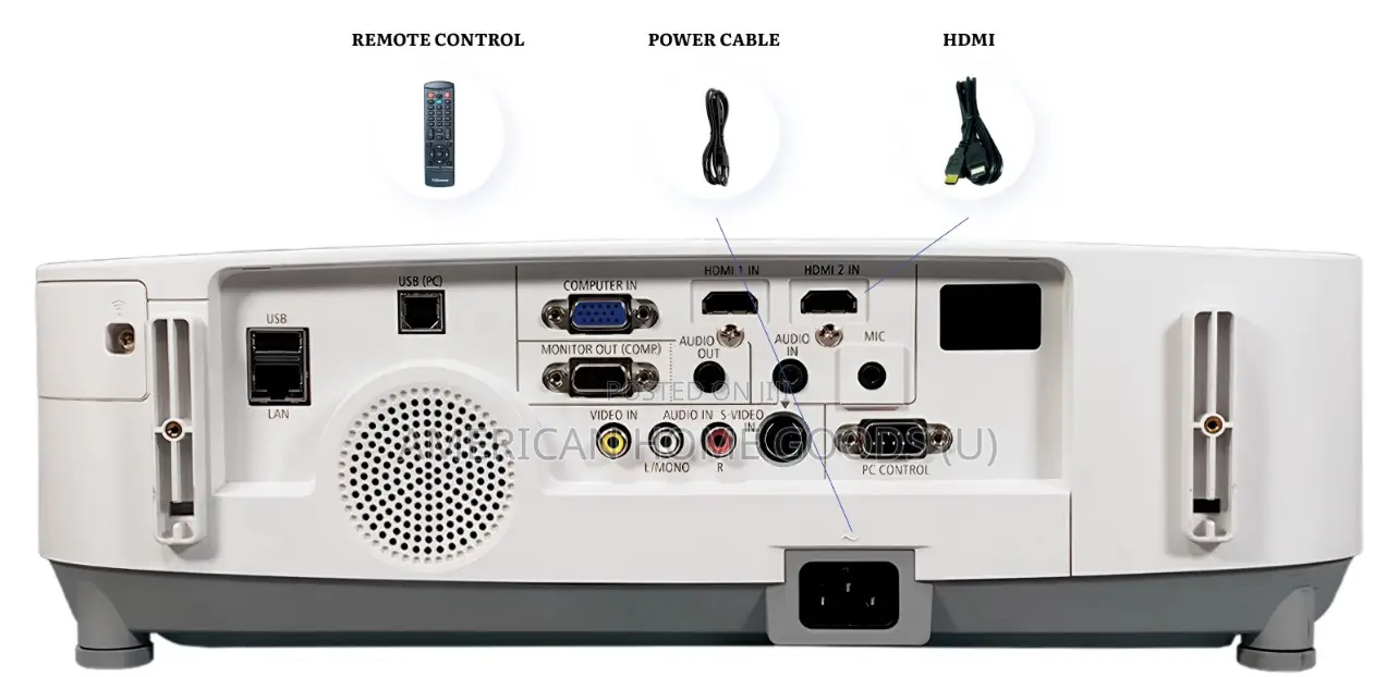 Nec 3lcd Projector 4000 Ansi Prof Wxga Acepts 4k Signal Hdmi