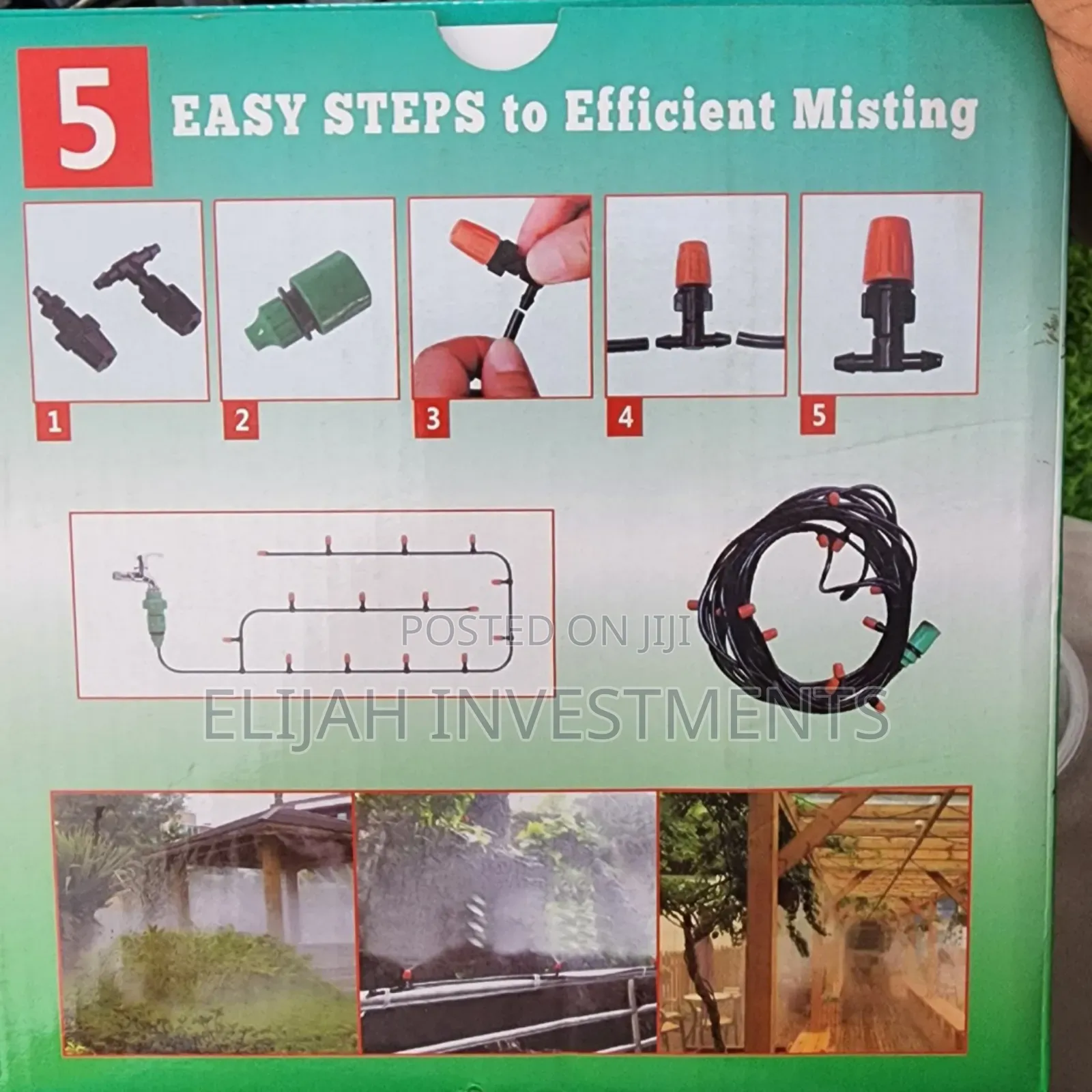 Patio Garden Sprinkler Set
