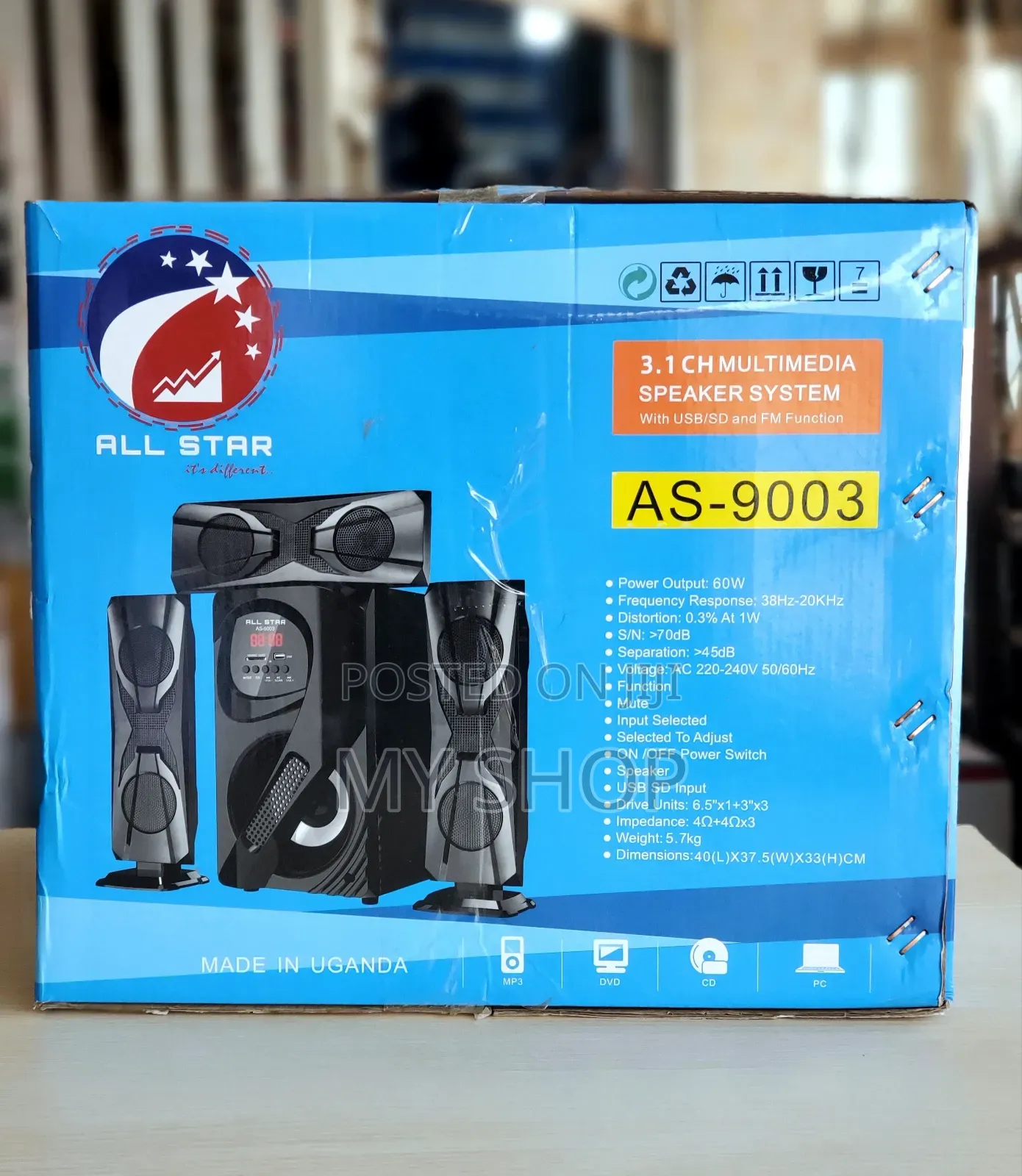 All Star Woofer as-9003
