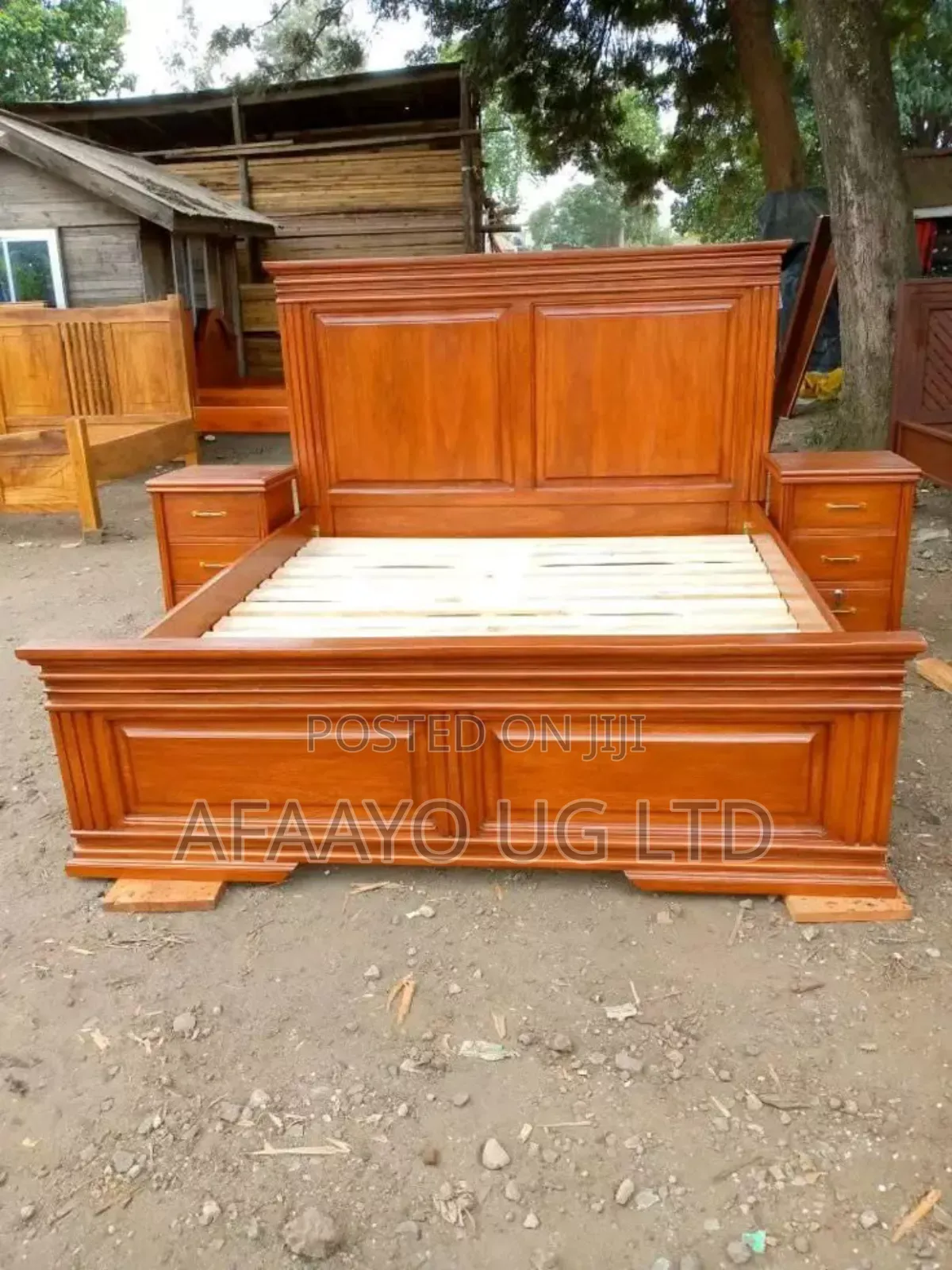 Mahogany Bed